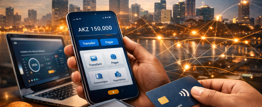 Crescimento das Transações Digitais em Angola
